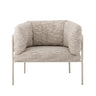 Bloomingville - Karel Loungestol, Natur, FSC® 100% krydsfiner - L88 × H75 × B80 cm