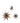 Bloomingville - Ilo Stjerne, Brun, FSC® Mix, papir - Ø45 × H16/Ø45 × H13/Ø66 × H20 cm, sæt med 3
