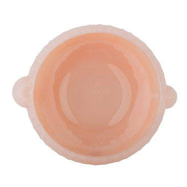 Bloomingville - Lalie Skål, Rosa, Glas - L20 × H25 × B12,5 cm