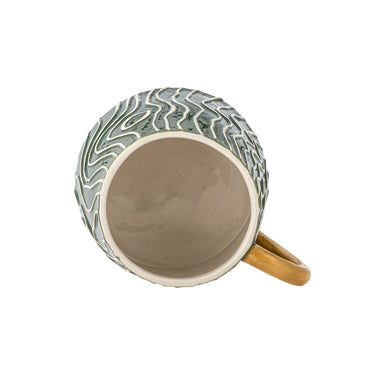 Bloomingville - Woodsby Kop, Multifarvet, Stentøj - Ø9,5 × H8 cm, sæt med 4