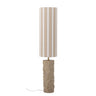Bloomingville - Jani Gulvlampe, Natur, Stentøj - Ø24 × H114 cm