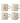 Bloomingville - Christy Kop, Multipak, Natur, Stentøj - Ø7 × H6 cm, sæt med 4
