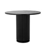 Bloomingville - Porto Spisebord, Sort, FSC® 100%, mangotræ - Ø90 × H76 cm