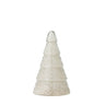 Bloomingville - Emilius Dekotræ, Hvid, Genanvendt Glas - Ø14 × H23,5 cm