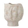 Bloomingville - Adair Vase, Hvid, Stentøj - Ø21 × H24 cm