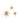Bloomingville - Ilo Stjerne, Hvid, FSC® Mix, papir - Ø45 × H16/Ø45 × H13/Ø66 × H20 cm, sæt med 3