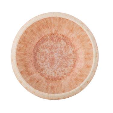 Bloomingville - Roselyn Skål, Rosa, Stentøj - Ø14 × H6 cm, sæt med 4