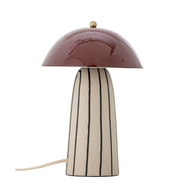 Bloomingville - Arvid Bordlampe, Multifarvet, Stentøj - L30 × H32 × B21 cm