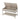 Bloomingville - Aveline Bænk, Natur, MDF - L80 × H45 × B36 cm