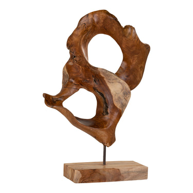 Donato Teak Skulptur - H60 cm