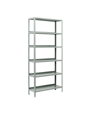 Nicolas Vahé - Reol L90 x H200 cm, Rack, Grå - Bolig og Haven