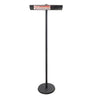 Hortus - Terrassevarmer gulvmodel GT 500/1000/1500W sort inkl. fjernbetjening - Bolig og Haven