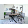 House Nordic - Toulon Spisebord - olieret røget eg med bølget kant - 140x95xh76x4 cm - Bolig og Haven