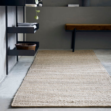House Doctor - Gulvtæppe, Hempi, Lysegrå 300x90 cm - Bolig og Haven