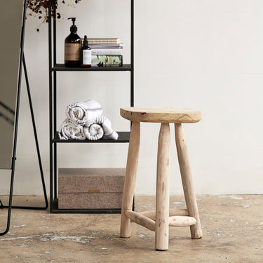 House Doctor - Taburet, Pure, Natur, H48 cm