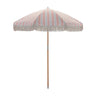 House Doctor - Strand/Haveparasol, Umbra, Rød/Grøn Ø190 cm - Bolig og Haven