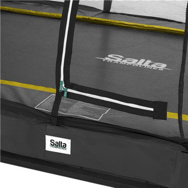 Salta Trampolin Comfort Edition Inground 305x214 sort inkl. sikkerhedsnet - Bolig og Haven