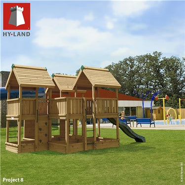 HY-LAND Projekt 8 Legetårn - Bolig og Haven